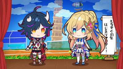 白テニミニアニメ劇場～今日もどこかでミューエンマ～