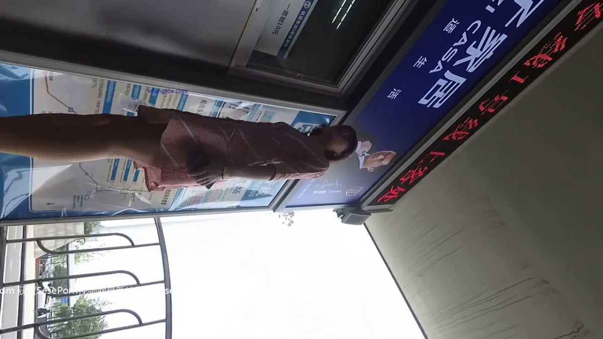 【最新 极品 抄底】超高质量机场地铁抄底 惊现无内小美女-3 (10)