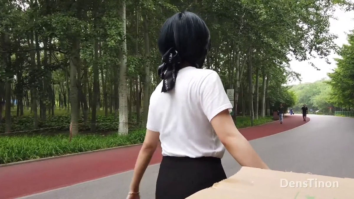 北京天使DensTinon 有声音版! 狗箱Nude in the park-Box