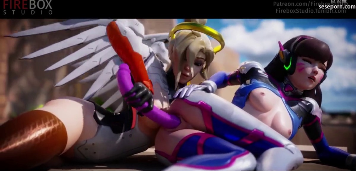 守望先锋：天使安吉拉假阳具抽插嫩妹DVA