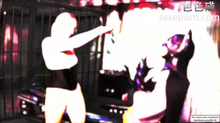 Cosplayer蝙蝠侠喜欢大屁股