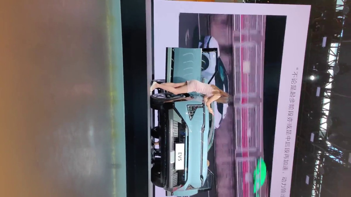 新春巨献2023车展抄底 抖音说车博主.车展礼仪.极品车模裙底风光