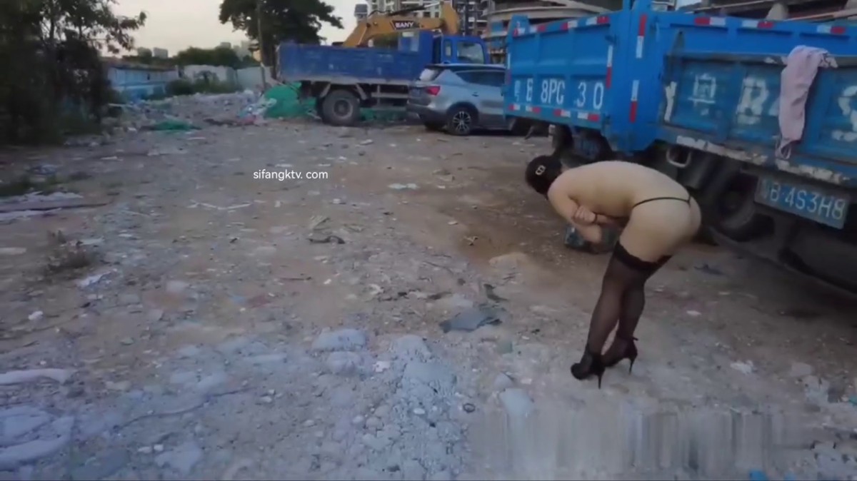 露出大神Spider户外街头大胆人前露出合集 (2)