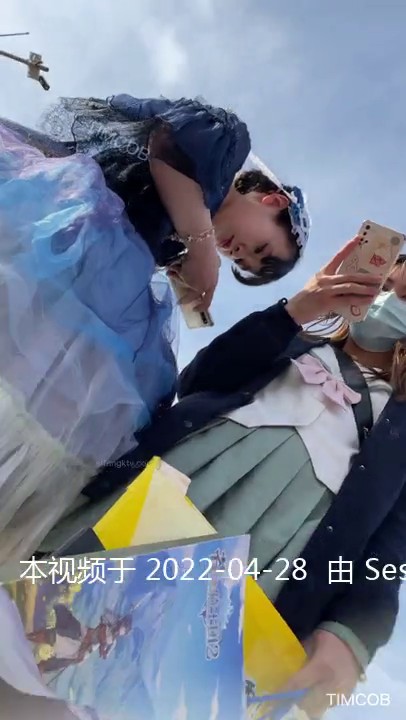 【CD原创】TIMCOB--4K超清cd抄底漫展lo裙JK小姐姐1 (3)