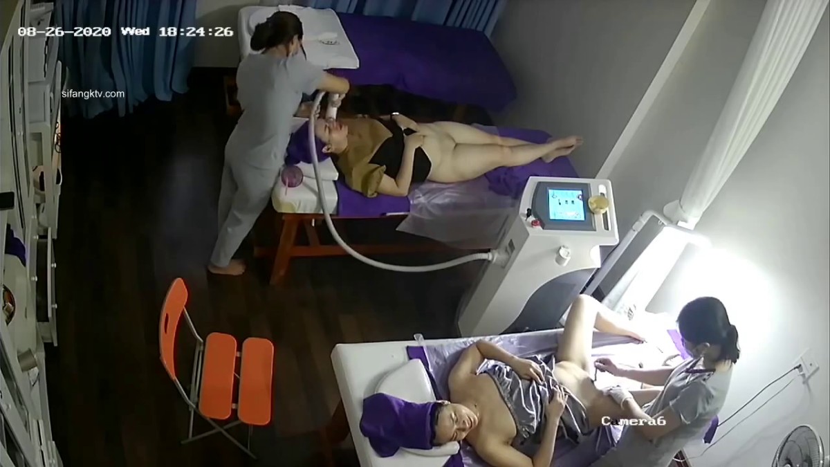 【破解摄像头】 美容院高质量少妇小姐姐全身刮毛5