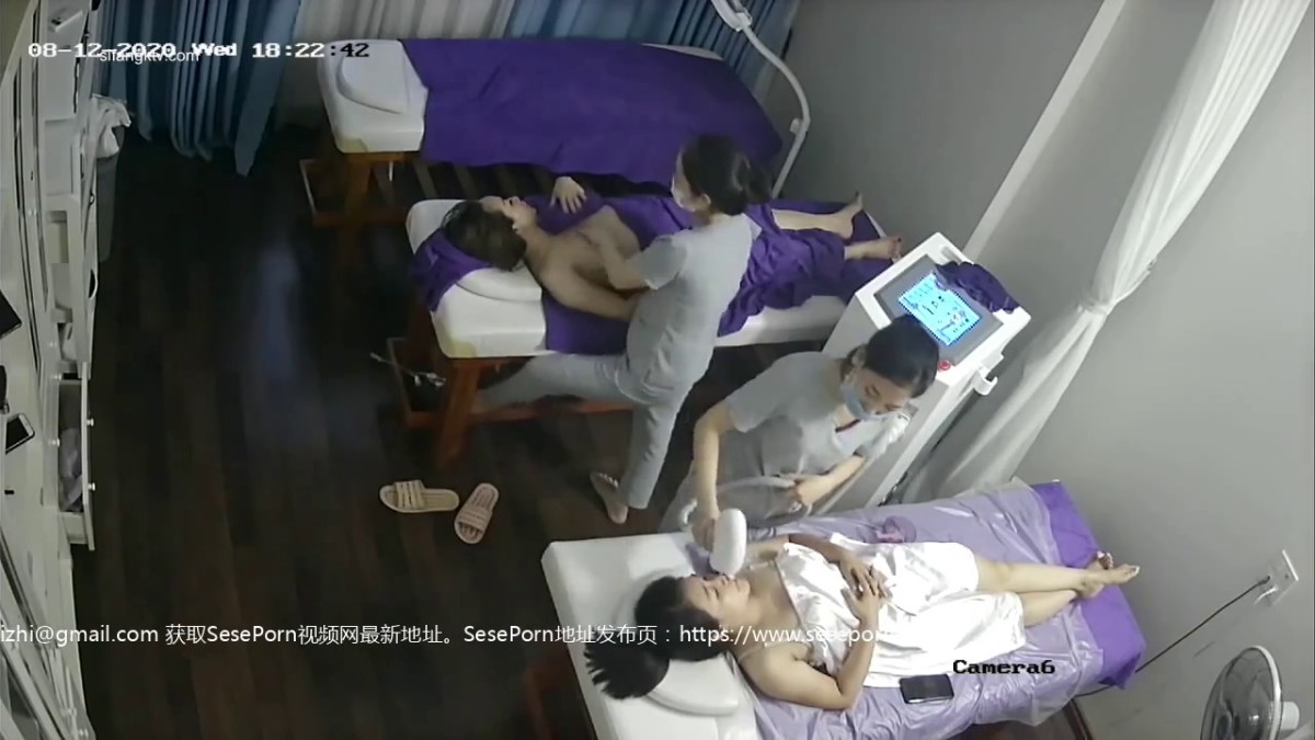 【破解摄像头】 美容院高质量少妇小姐姐全身刮毛6