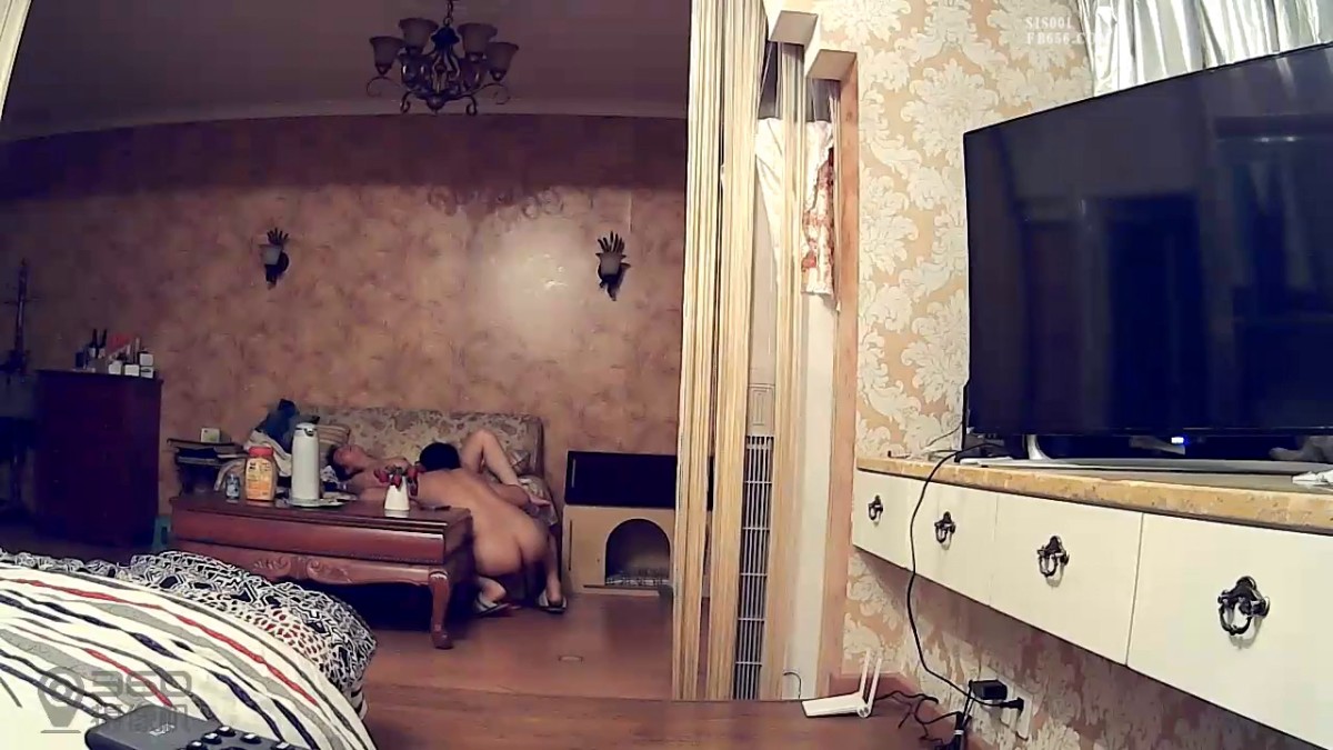 小夫妻在家里做爱被偷拍，少妇身材丰满软软，握住鸡巴不停吞吸玩弄娇吟揉捏，这样的少妇操穴真是太爽了