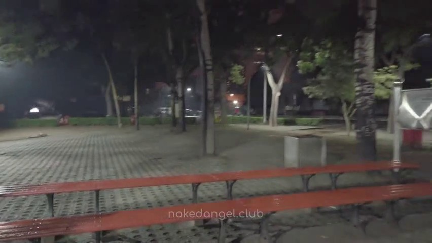 北京天使DensTinon工人体育场极限露出挑战 Workers Stadium