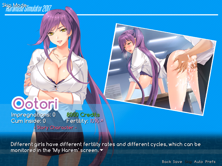 受孕模拟器：无限播种计划（Haramase Simulator）v0.4.0.3 精翻汉化 游戏截图 4