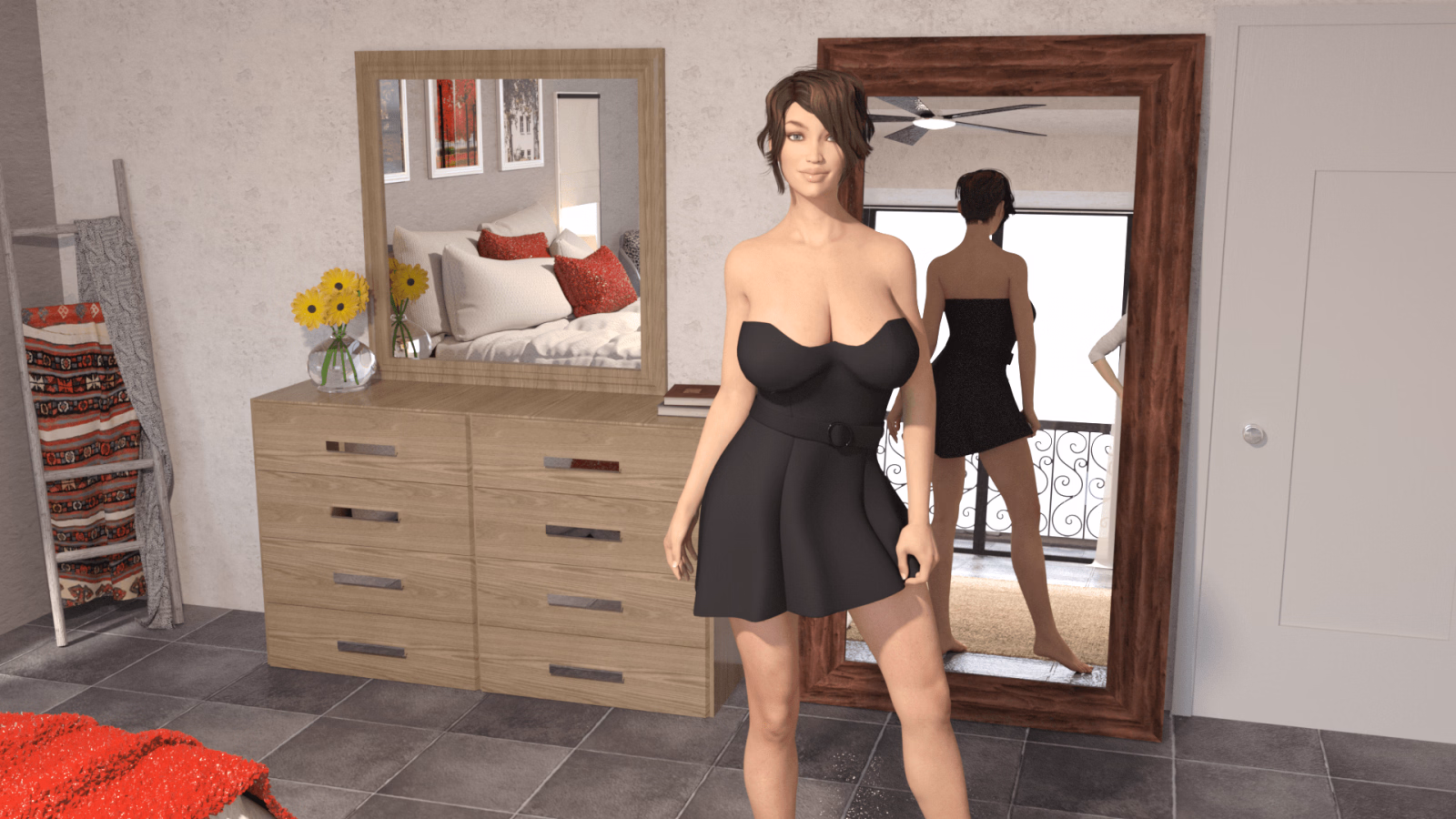天赋重载:洗脑催眠母女(The Gift Reloaded)v0.08b 精翻汉化 游戏截图 5