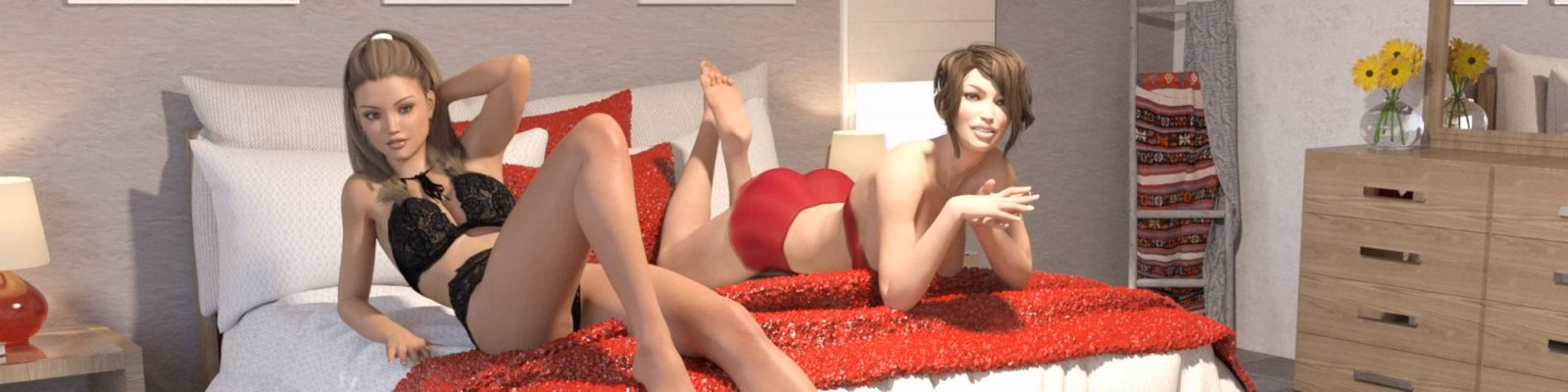 天赋重载:洗脑催眠母女(The Gift Reloaded)v0.08b 精翻汉化 游戏截图 1