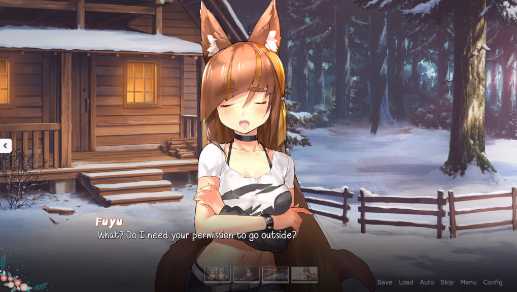 狼女之尾：雪屋同居（Wolf Tails）v1.2 精翻汉化 游戏截图 2