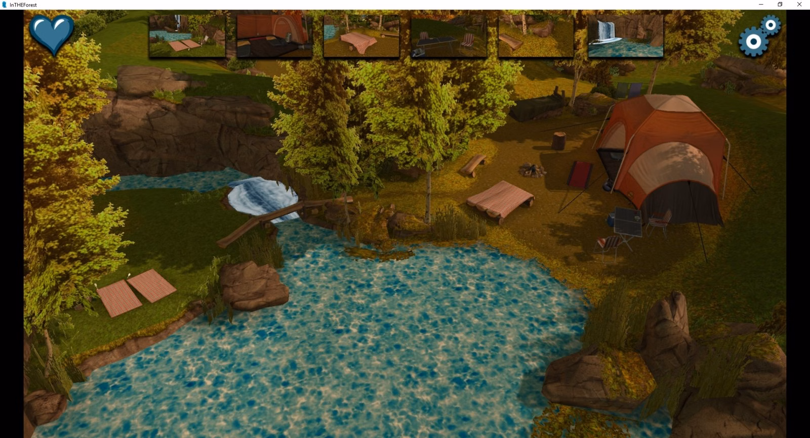 迷情森林：嫂子的禁忌露营（The Forest）v0.10 精翻汉化 游戏截图 2