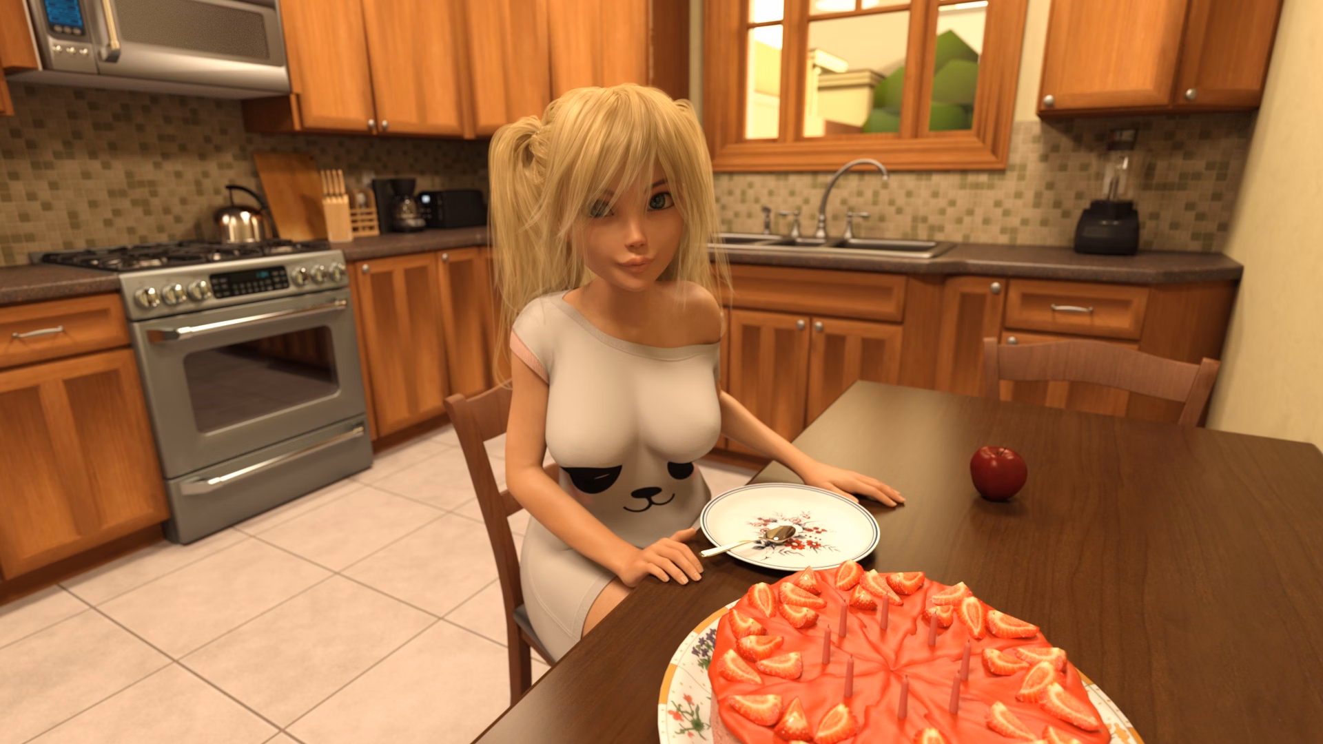 欢乐夏日：父女的禁忌假期（Happy Summer）v1.0 精翻汉化 游戏截图 5