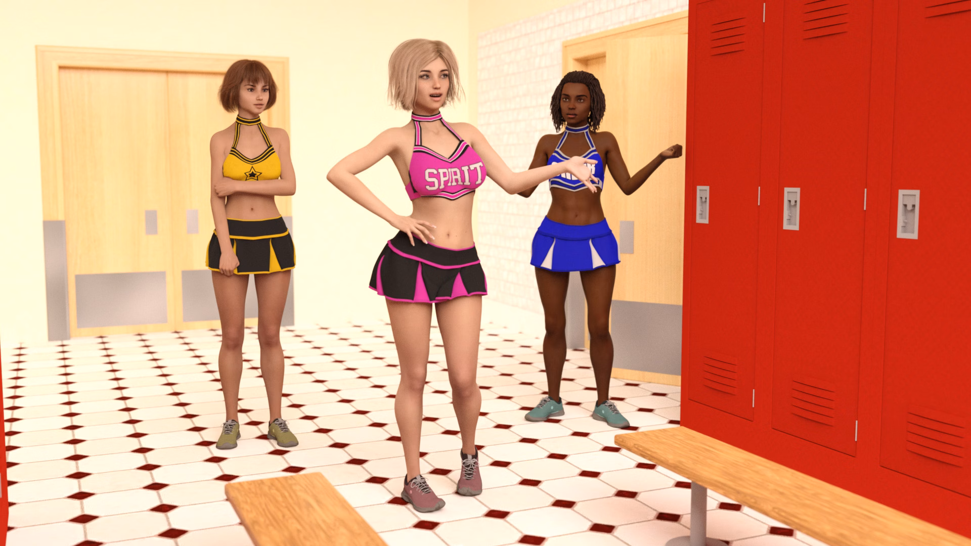校园淫生：熟女与邻家妹的狂热后宫调教（Schooling）v0.8 精翻汉化 游戏截图 8