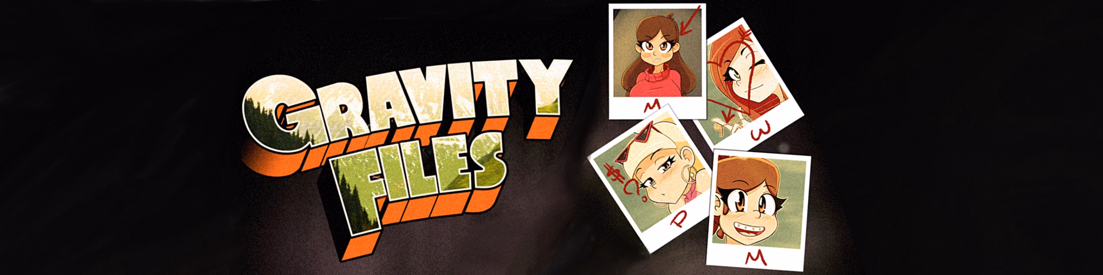 重力档案：动画恶搞同人（Gravity Files）v1.1 Full 精翻汉化 游戏截图 1