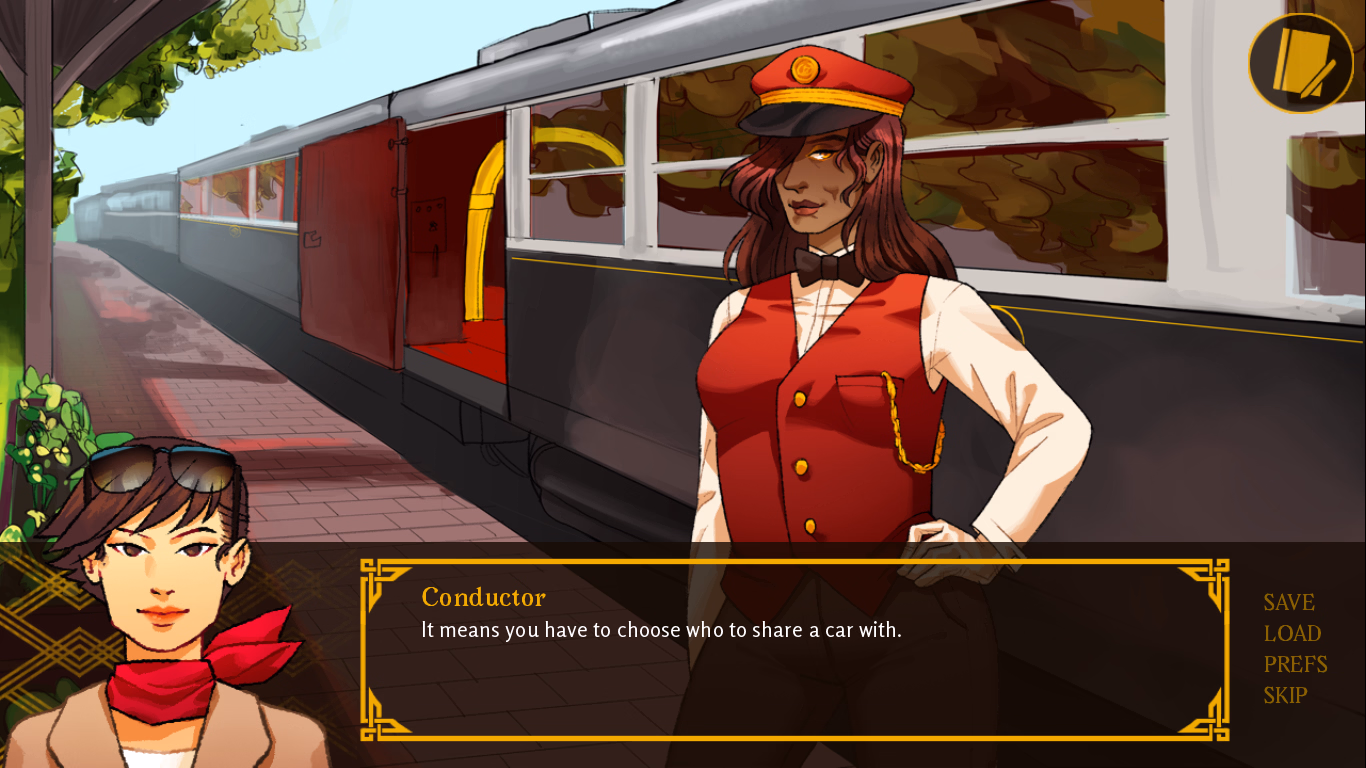 孔雀特快上的爱欲：熟女侦探（Love On The Peacock Express）v1.0.2 精翻汉化 游戏截图 2