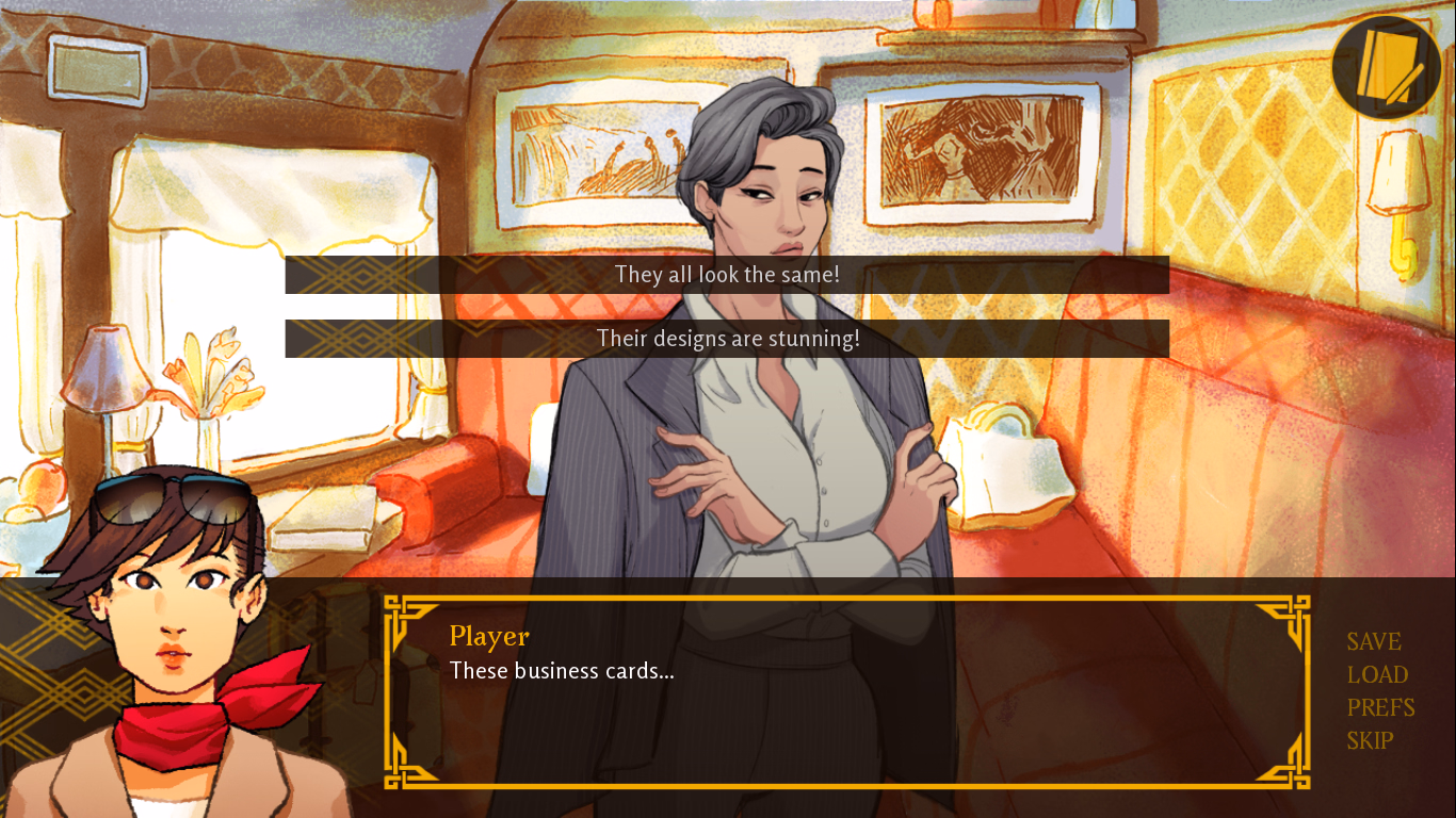 孔雀特快上的爱欲：熟女侦探（Love On The Peacock Express）v1.0.2 精翻汉化 游戏截图 3