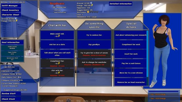实验室小白鼠 2：制药帝国的堕落（Lab Rats 2）v0.51.1 精翻汉化 游戏截图 5