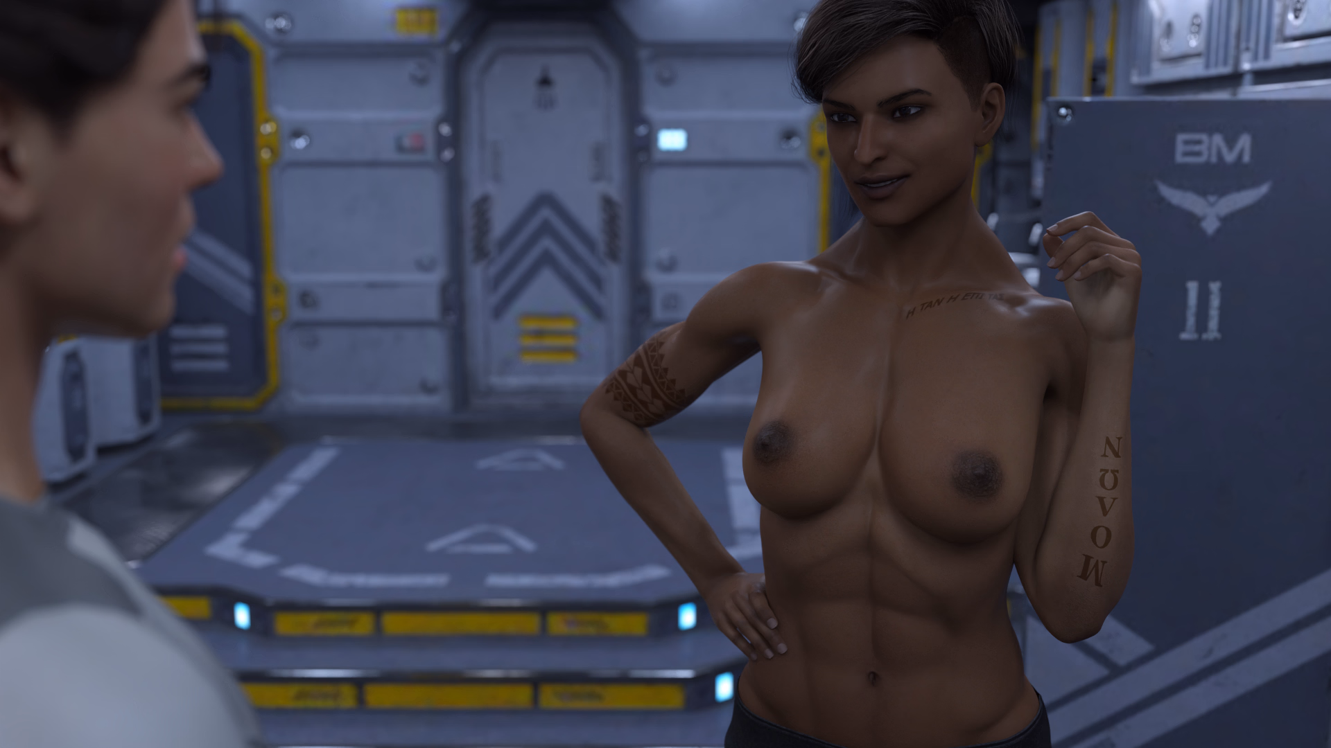 爱神星区：财阀肉体交易（Eros Sector）Ch. 2 Mid 精翻汉化 游戏截图 2