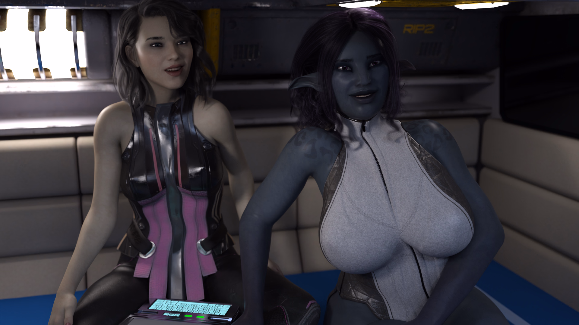 爱神星区：财阀肉体交易（Eros Sector）Ch. 2 Mid 精翻汉化 游戏截图 5