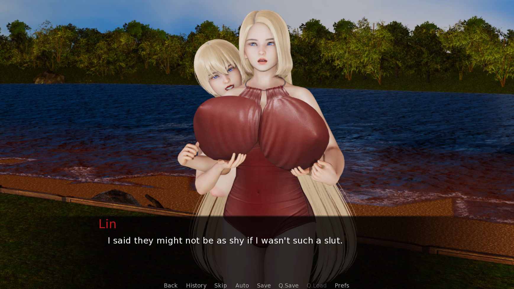 湖畔小屋：青梅竹马的诱惑（Cabin by the Lake）v0.60d 精翻汉化 游戏截图 3