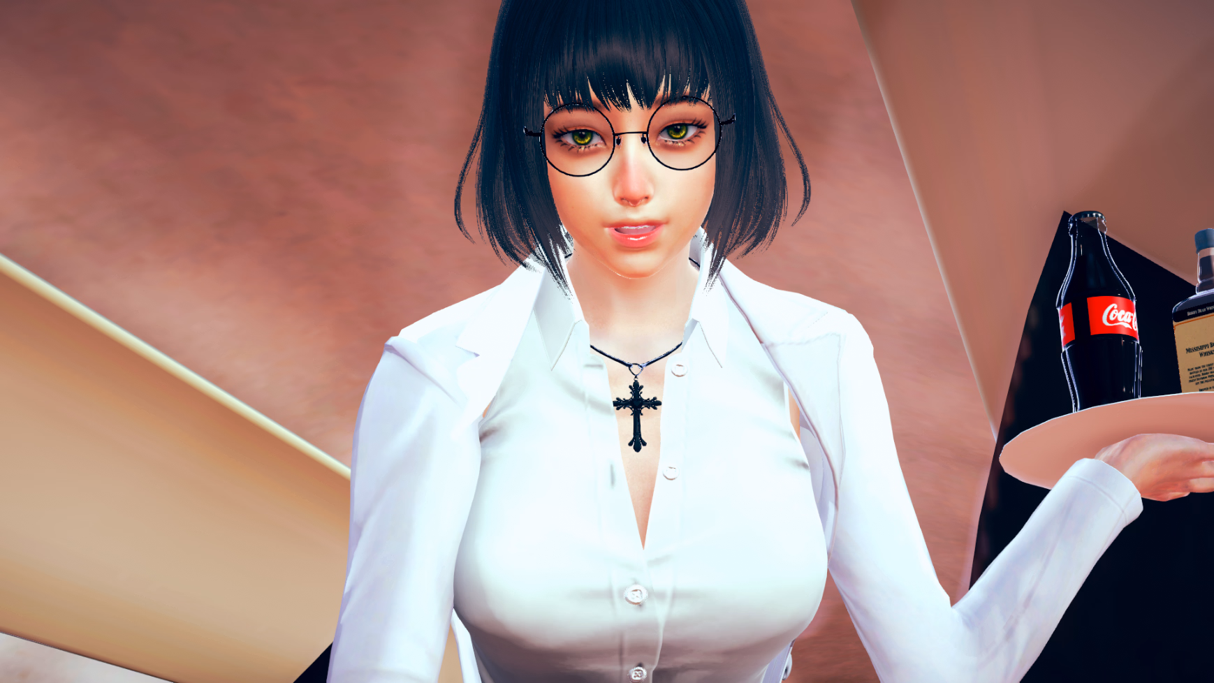 寄宿天堂:异国母女的同居诱惑(Homestay Heaven)v0.2 精翻汉化 游戏截图 4