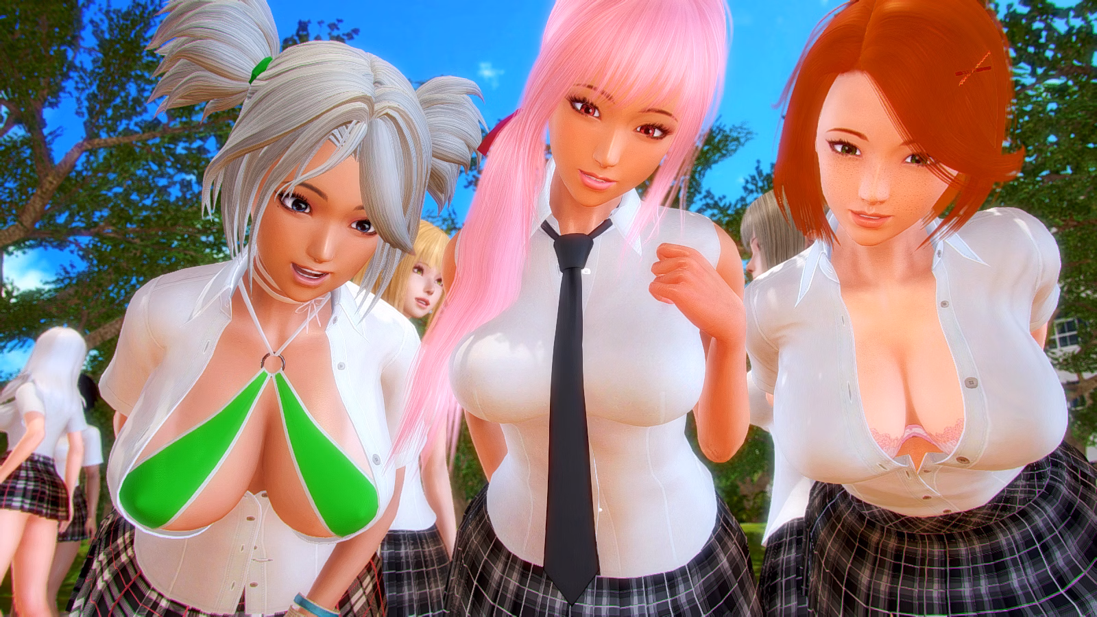 温泉学院：度假胜地的香艳转校生（Hot Springs Academy）v0.4a 精翻汉化 游戏截图 5