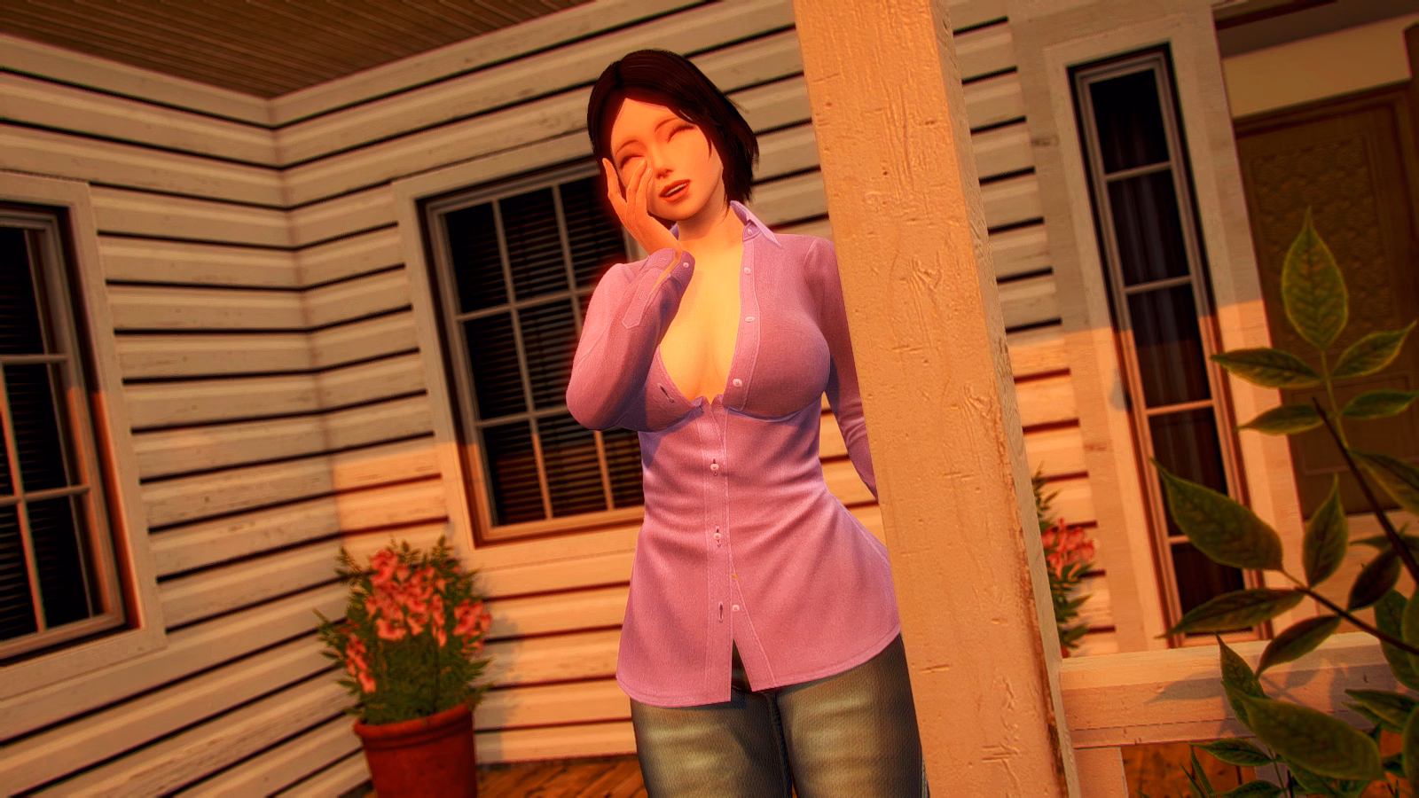 温泉学院：度假胜地的香艳转校生（Hot Springs Academy）v0.4a 精翻汉化 游戏截图 8