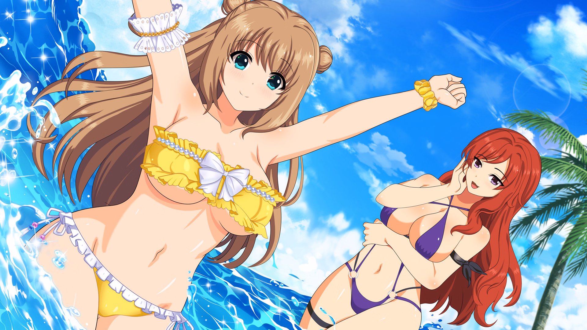 淫荡偶像计划卷一：温泉与海滩篇（LIP! Lewd Idol Project Vol. 1 - Hot Springs and Beach Episodes）Final 精翻汉化 游戏截图 3