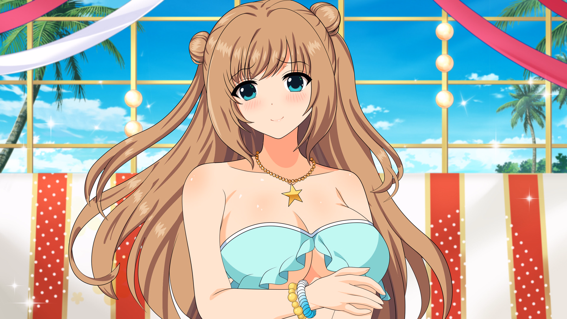 淫荡偶像计划卷一：温泉与海滩篇（LIP! Lewd Idol Project Vol. 1 - Hot Springs and Beach Episodes）Final 精翻汉化 游戏截图 7