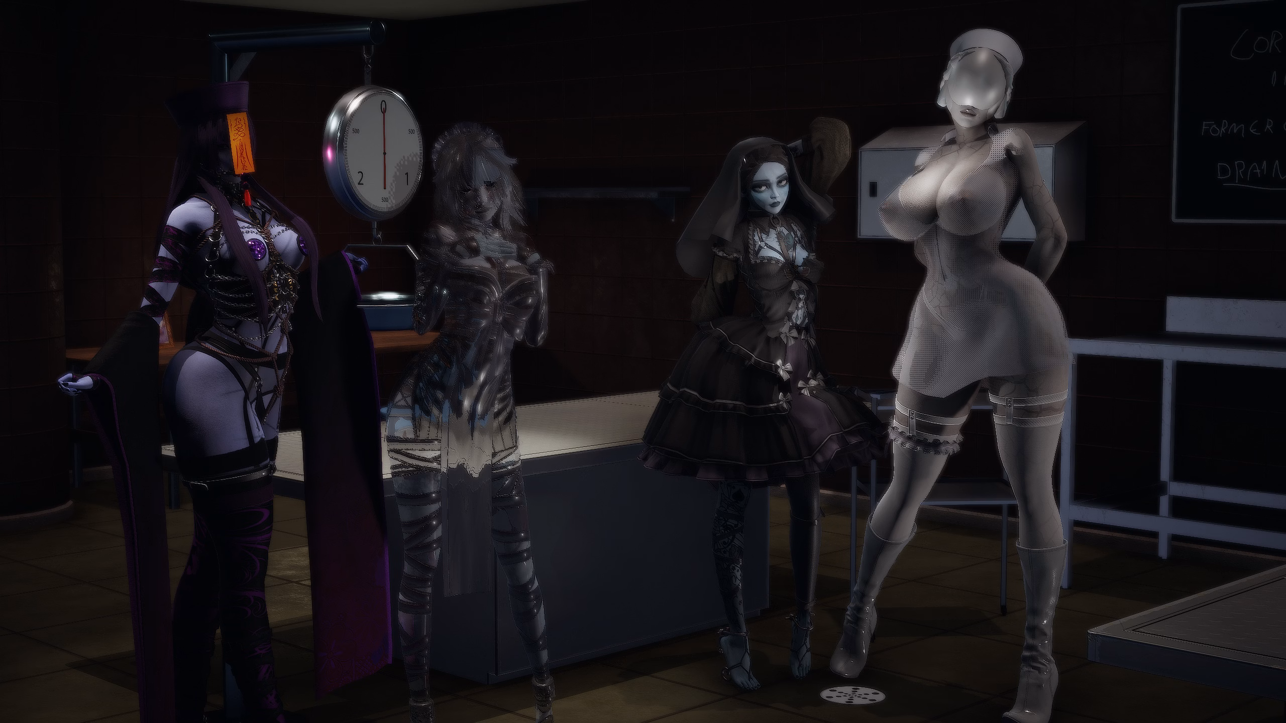 恐鬼淫镇：幽灵色诱（Phasmohentaia）v0.4.2.1 精翻汉化 游戏截图 4