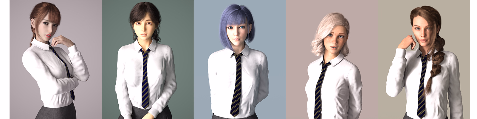 裸体学院：误入女校的男根特权（Nudist College）v0.20 精翻汉化 游戏截图 1
