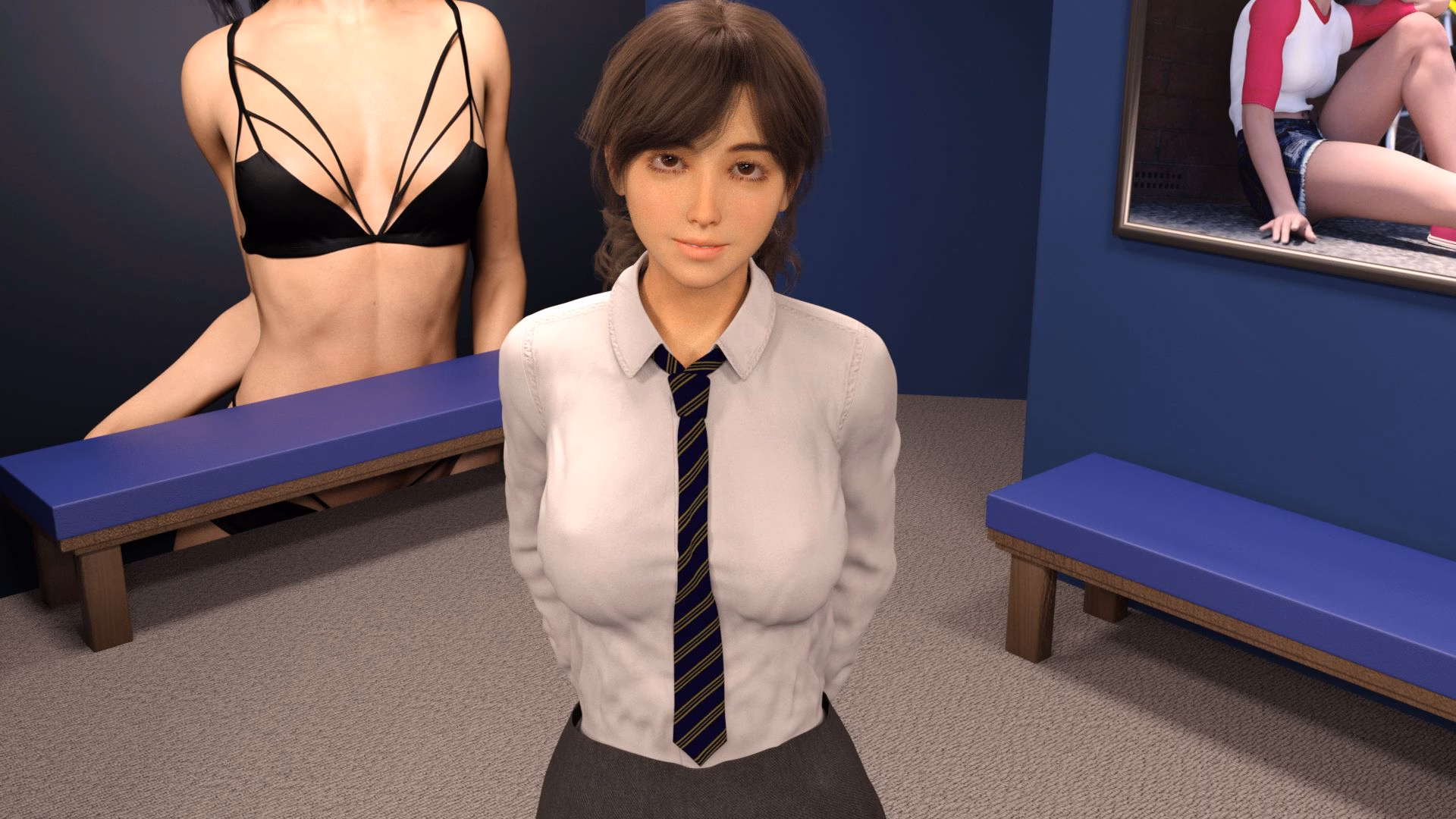 裸体学院：误入女校的男根特权（Nudist College）v0.20 精翻汉化 游戏截图 3