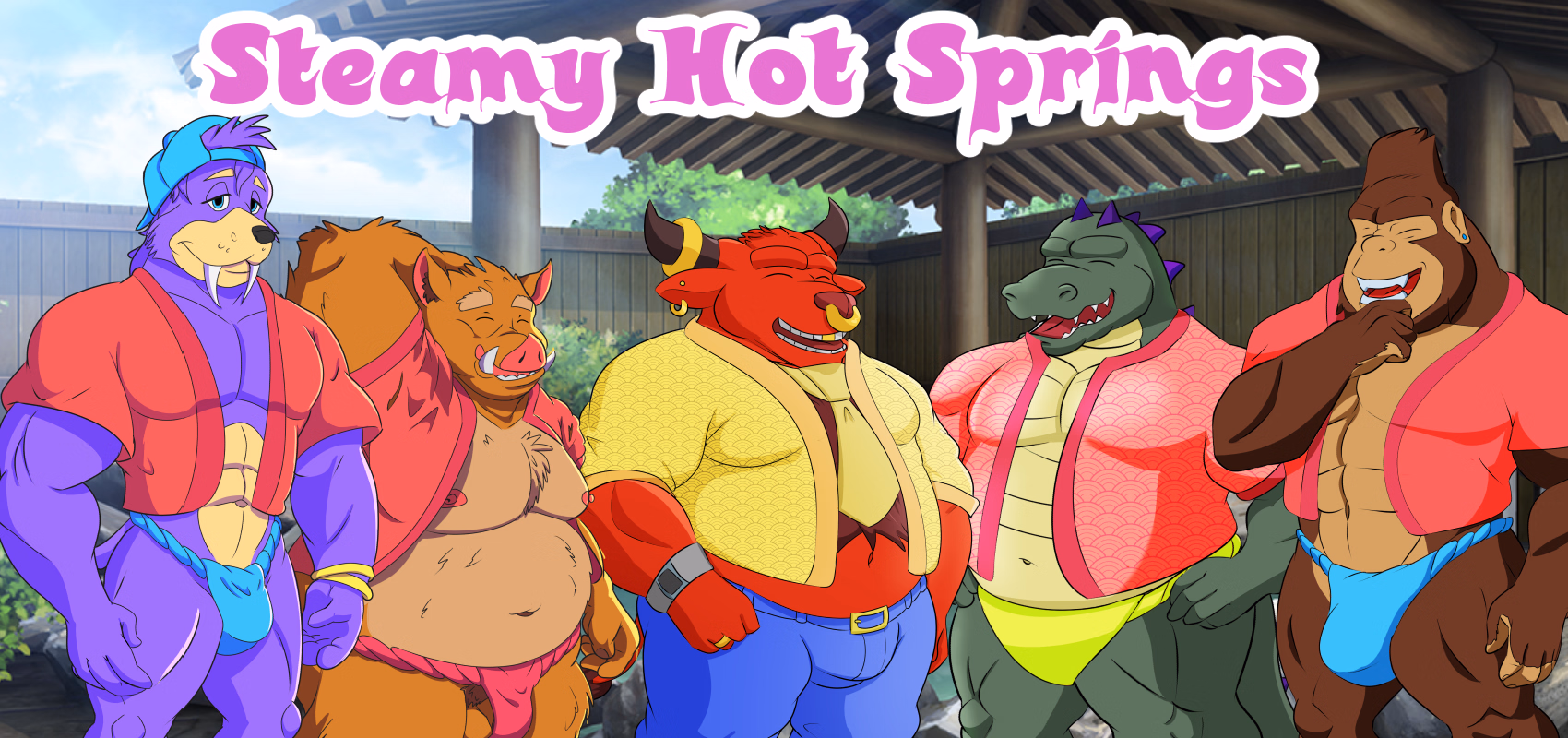 兽娘温泉乡：神秘信件的诱惑（Kemono Onsen）v0.05 精翻汉化 游戏截图 1