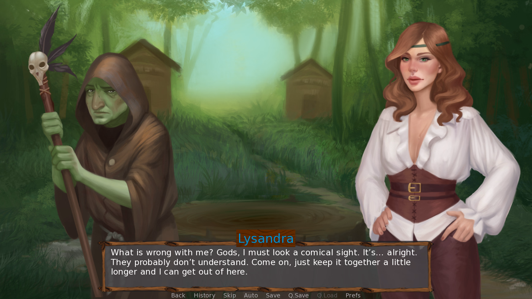 丽桑德拉与哥布林：女商人的屈辱播种（Lysandra and the Goblins）v0.9 精翻汉化 游戏截图 4