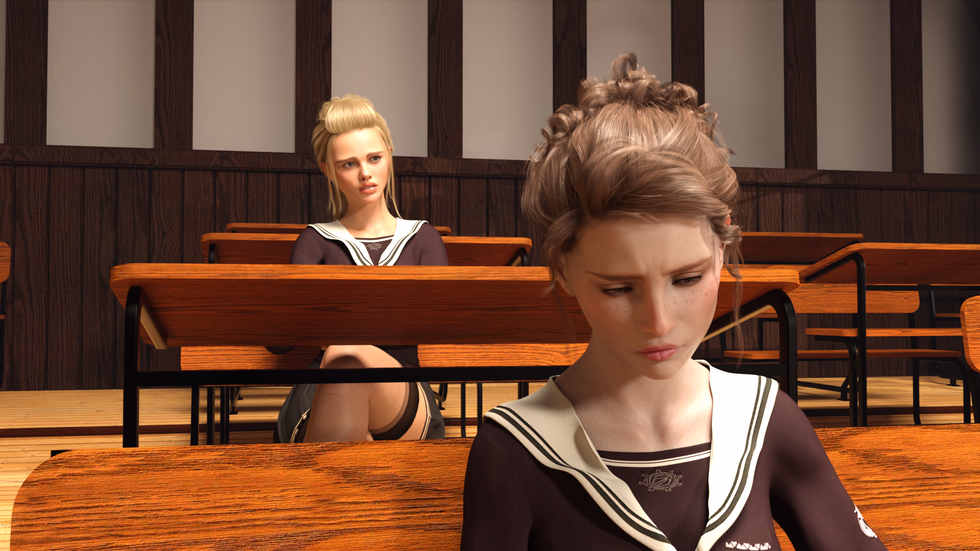 留堂俱乐部:财阀千金陪酒会所(Club Detention)v0.097 精翻汉化 游戏截图 7