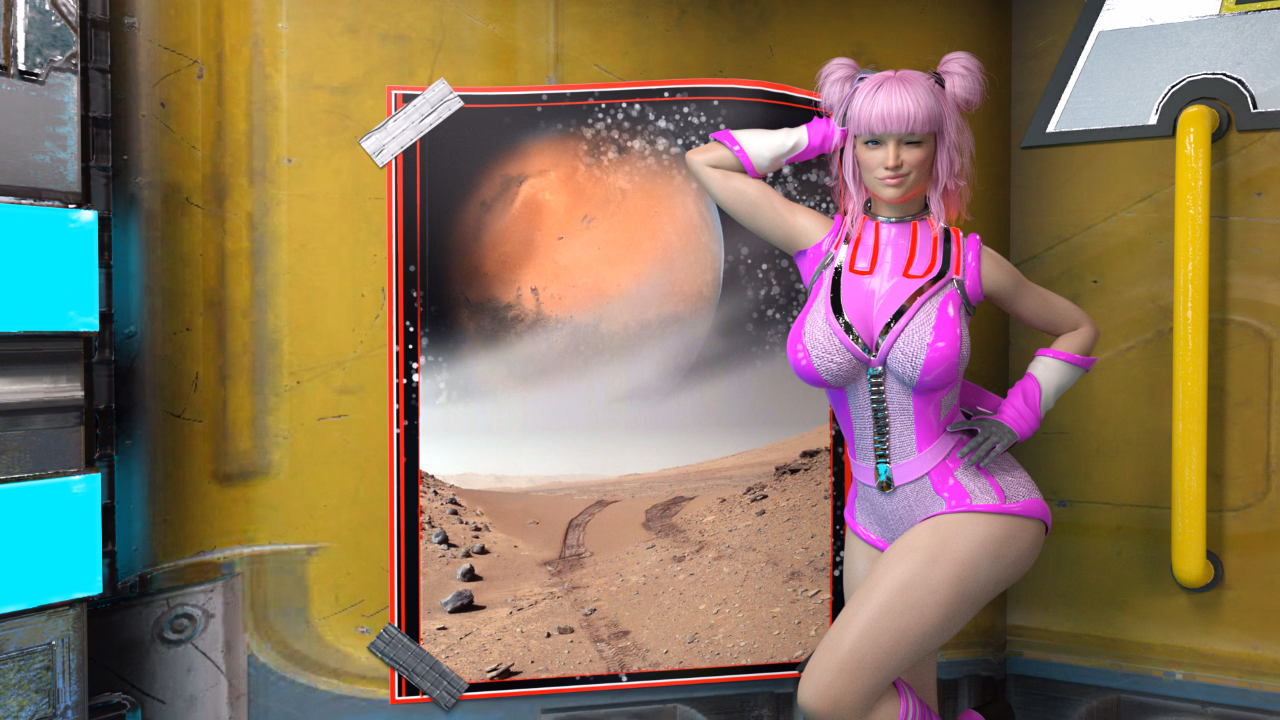 太空游侠金米：星际后宫（Space Ranger Kimmi!）Ep.01 Act 2 精翻汉化 游戏截图 6