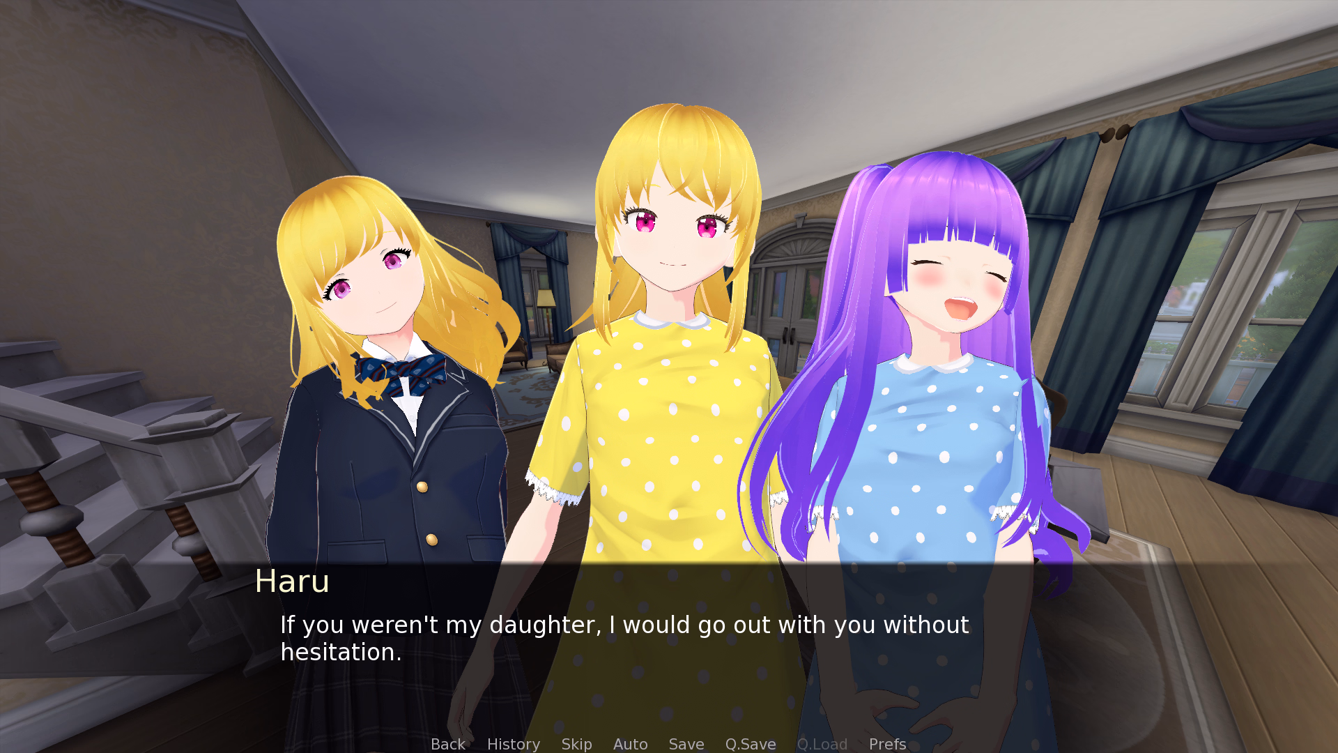 永远结合:百合世界中的直女(United Forever)v0.6 精翻汉化 游戏截图 2