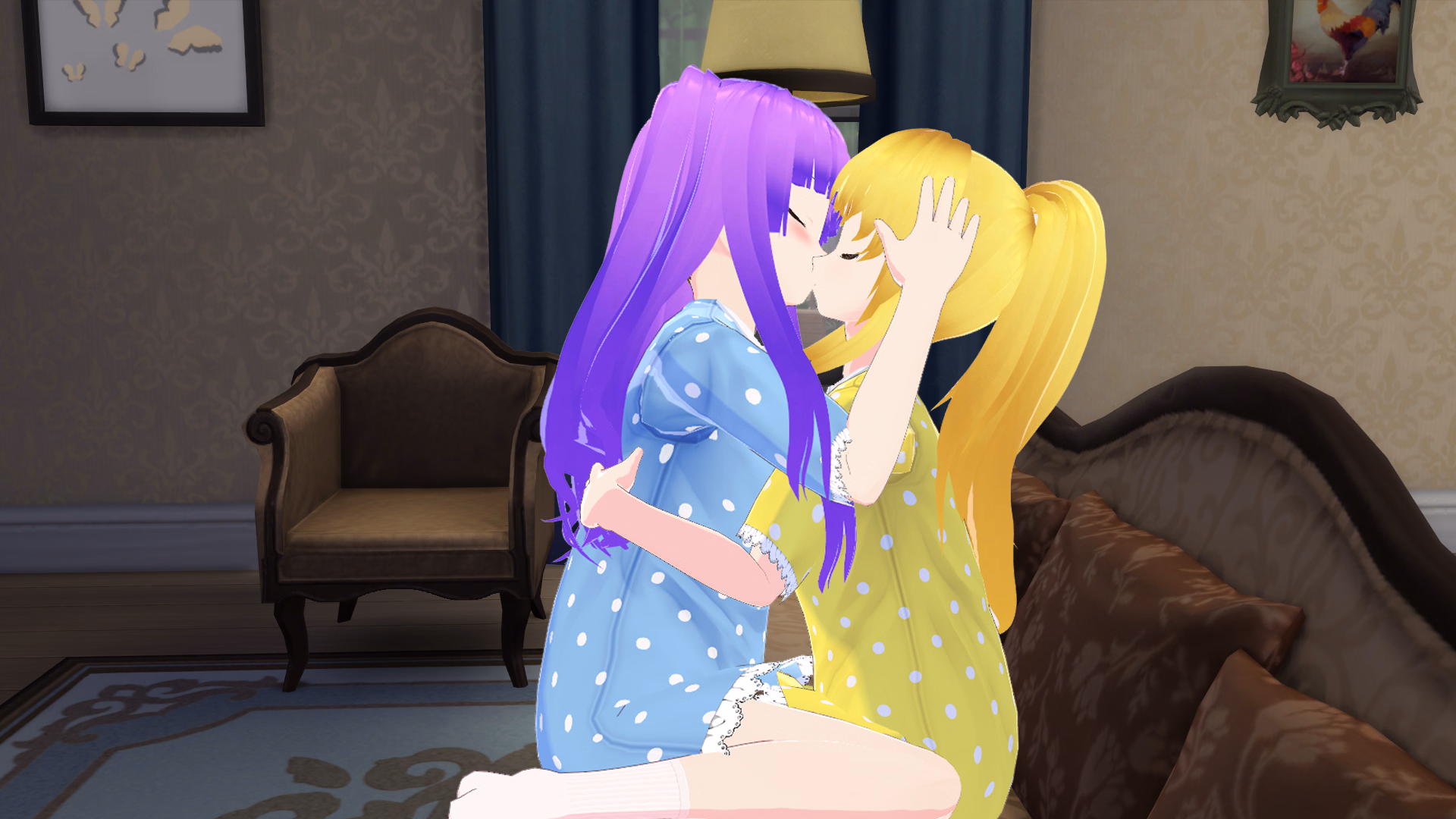 永远结合:百合世界中的直女(United Forever)v0.6 精翻汉化 游戏截图 5