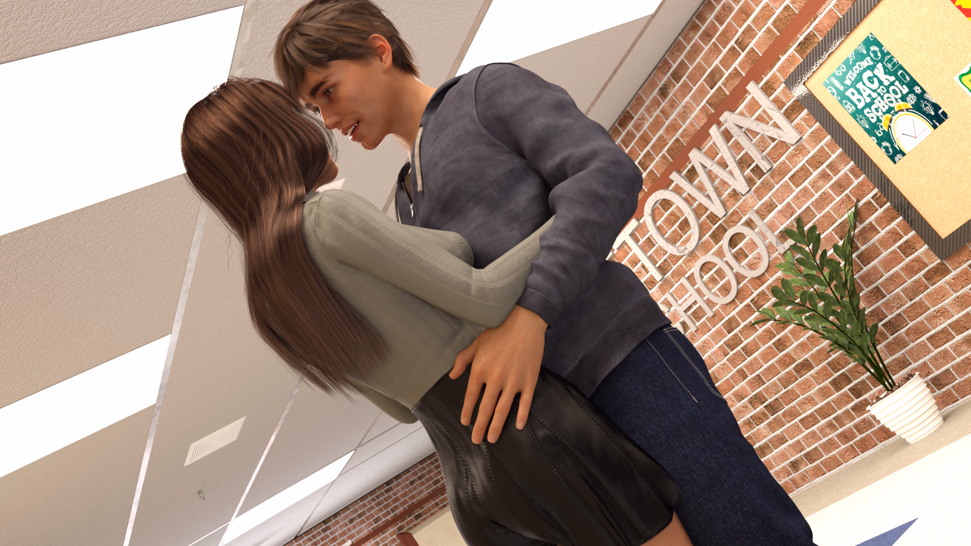 苦涩之恋：女友出轨的绿帽日记（A Bittersweet Love）v0.1 Demo 精翻汉化 游戏截图 2