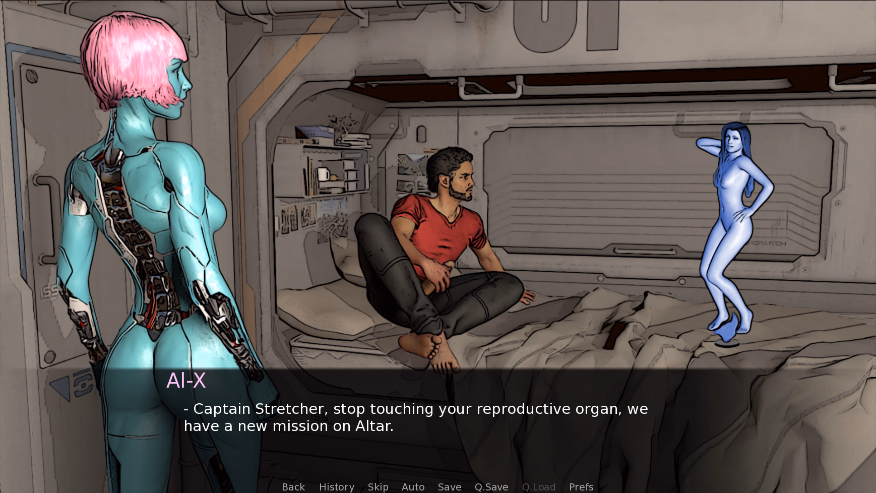 担架队长的冒险：美漫英雄的香艳之旅（The Adventures of Captain Stretcher）v0.3.0 精翻汉化 游戏截图 6