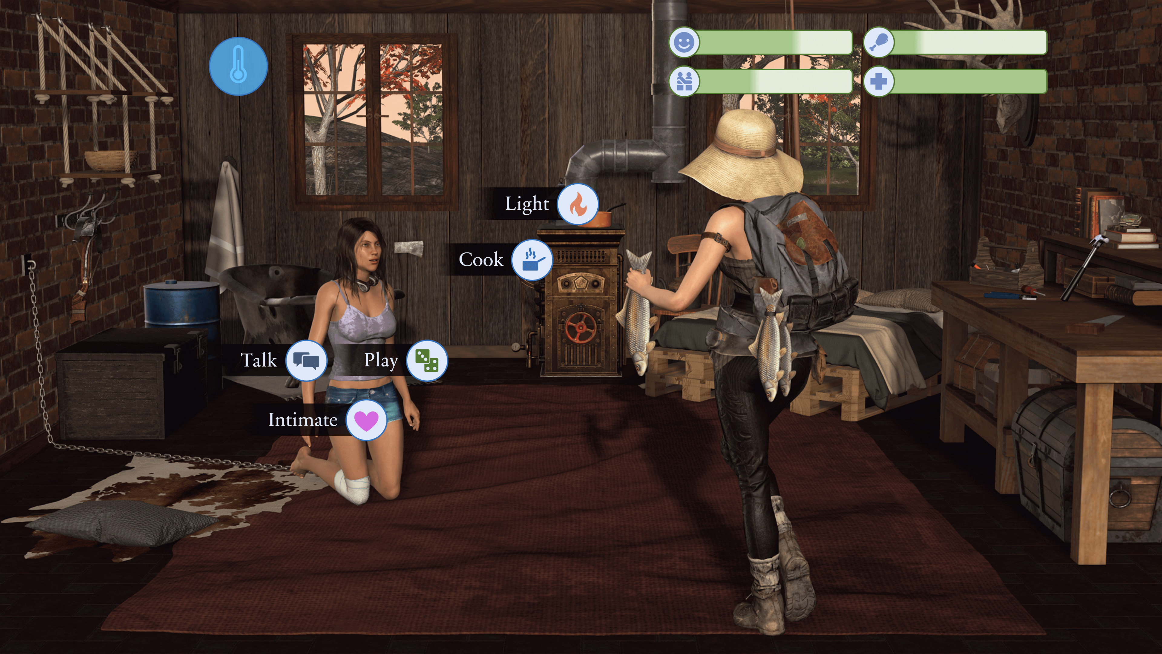 孤屋欲灵：少女丧尸的调教（Teen Zombie in Your Cabin）v1.0 精翻汉化 游戏截图 5