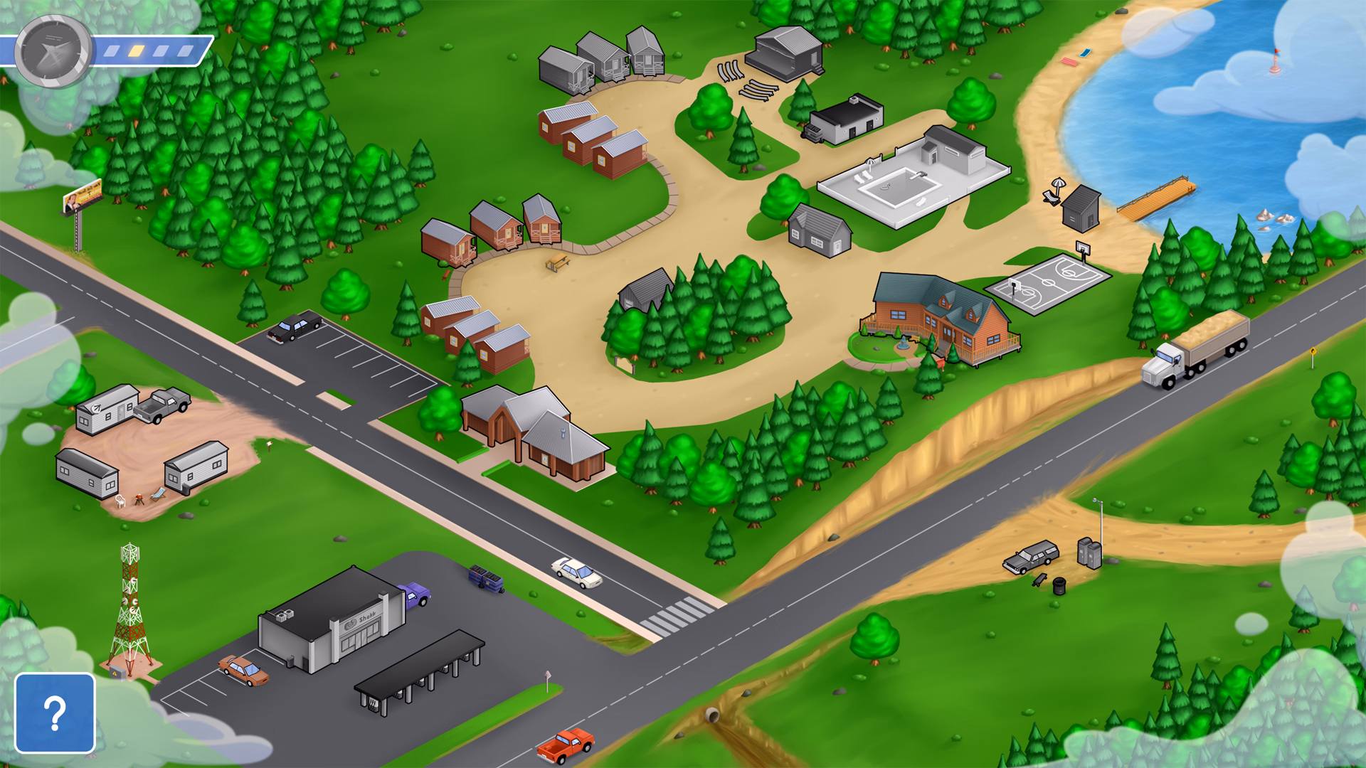 希尔夏令营：与妹妹的野外初体验（Camp Hill Range）v0.1.1 精翻汉化 游戏截图 3