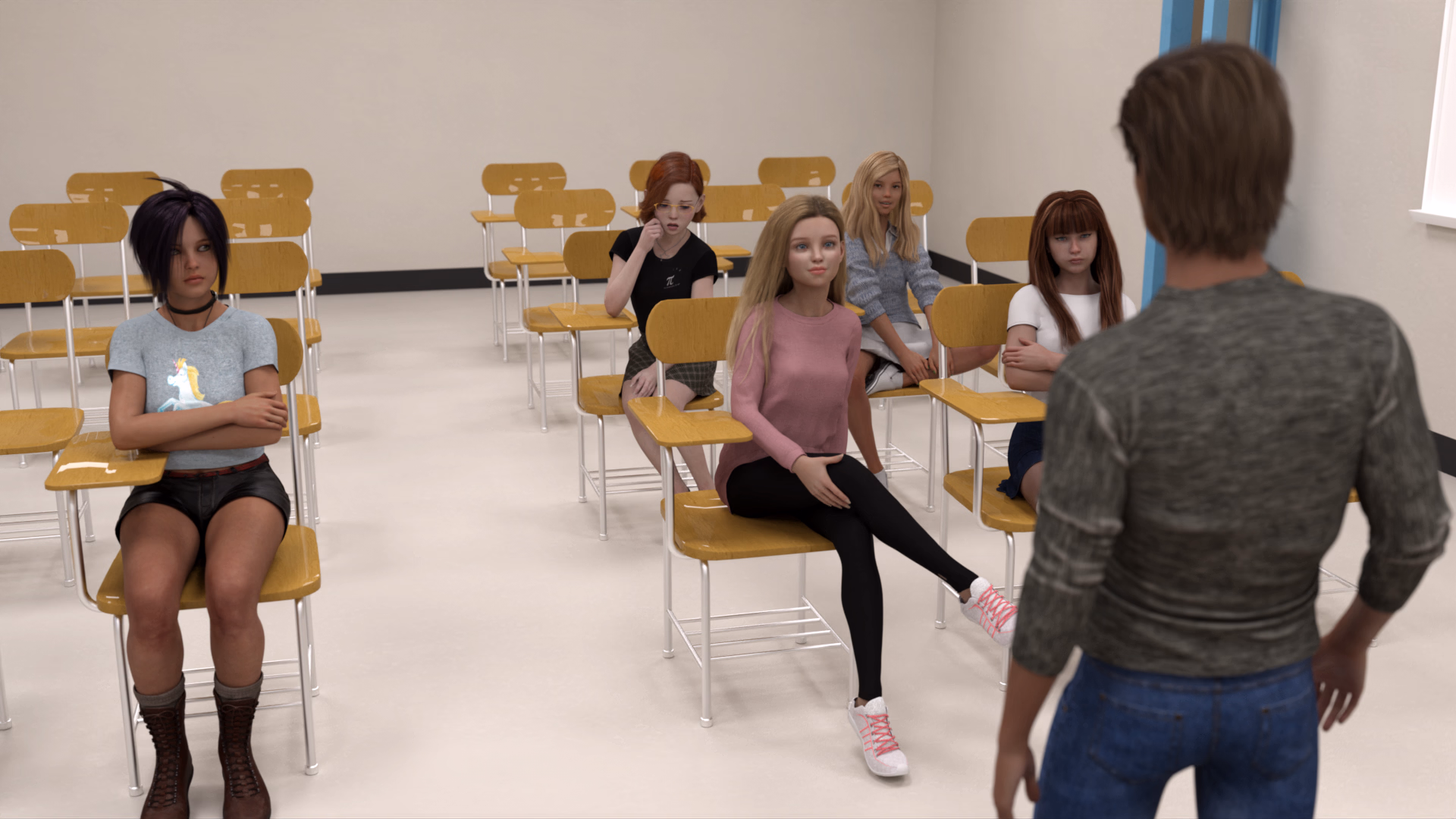 寄宿家庭:重返欲望校园(The Fosters: Back 2 School)v0.6.a2 精翻汉化 游戏截图 4
