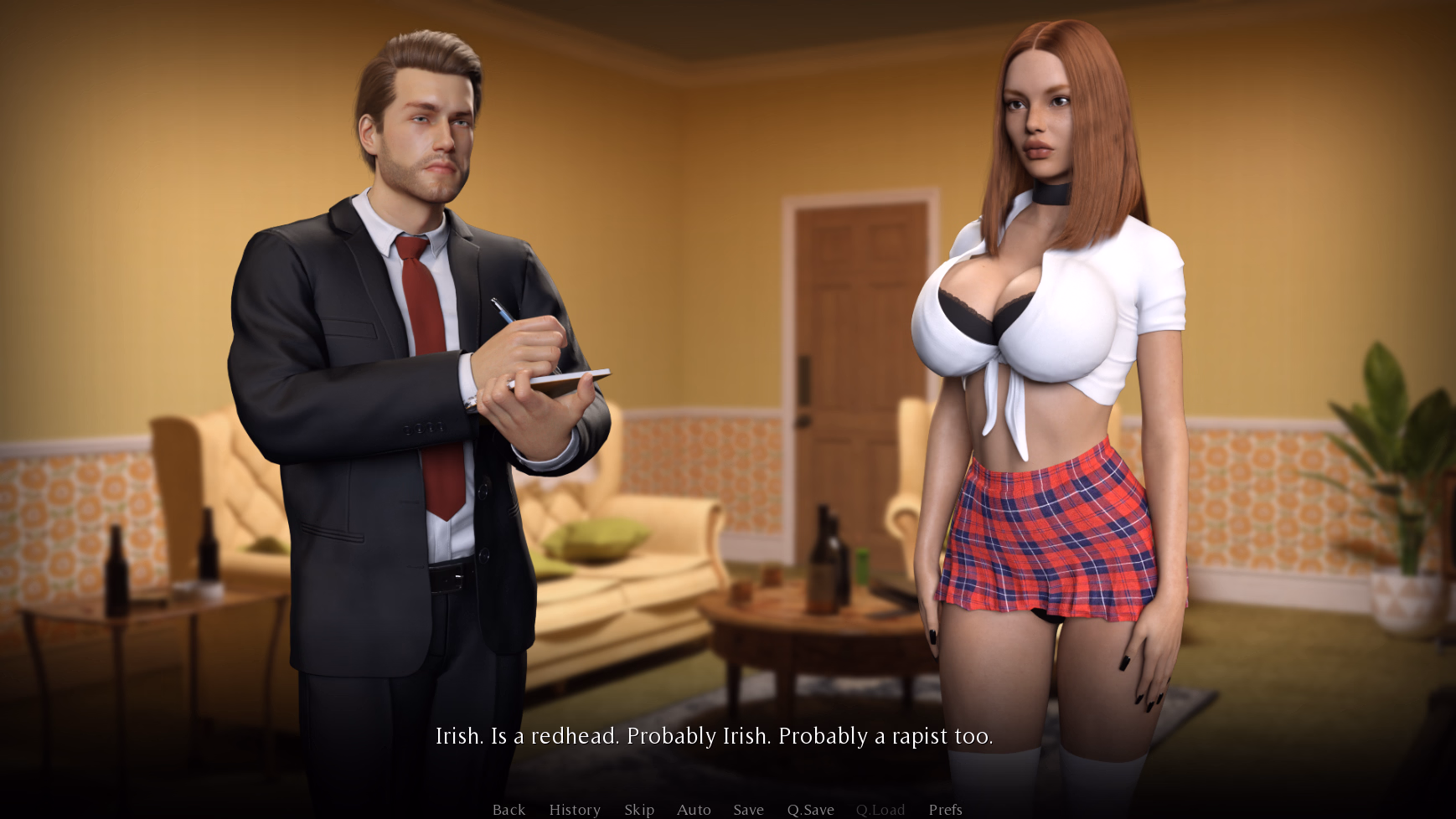 精液侦探:法兰克的调查(Cum Detective)Final 精翻汉化 游戏截图 5