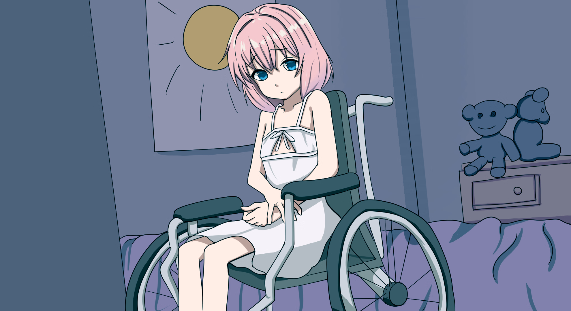轮椅少女的欲望之光：桃桃（Momo）v1.0 精翻汉化 游戏截图 3