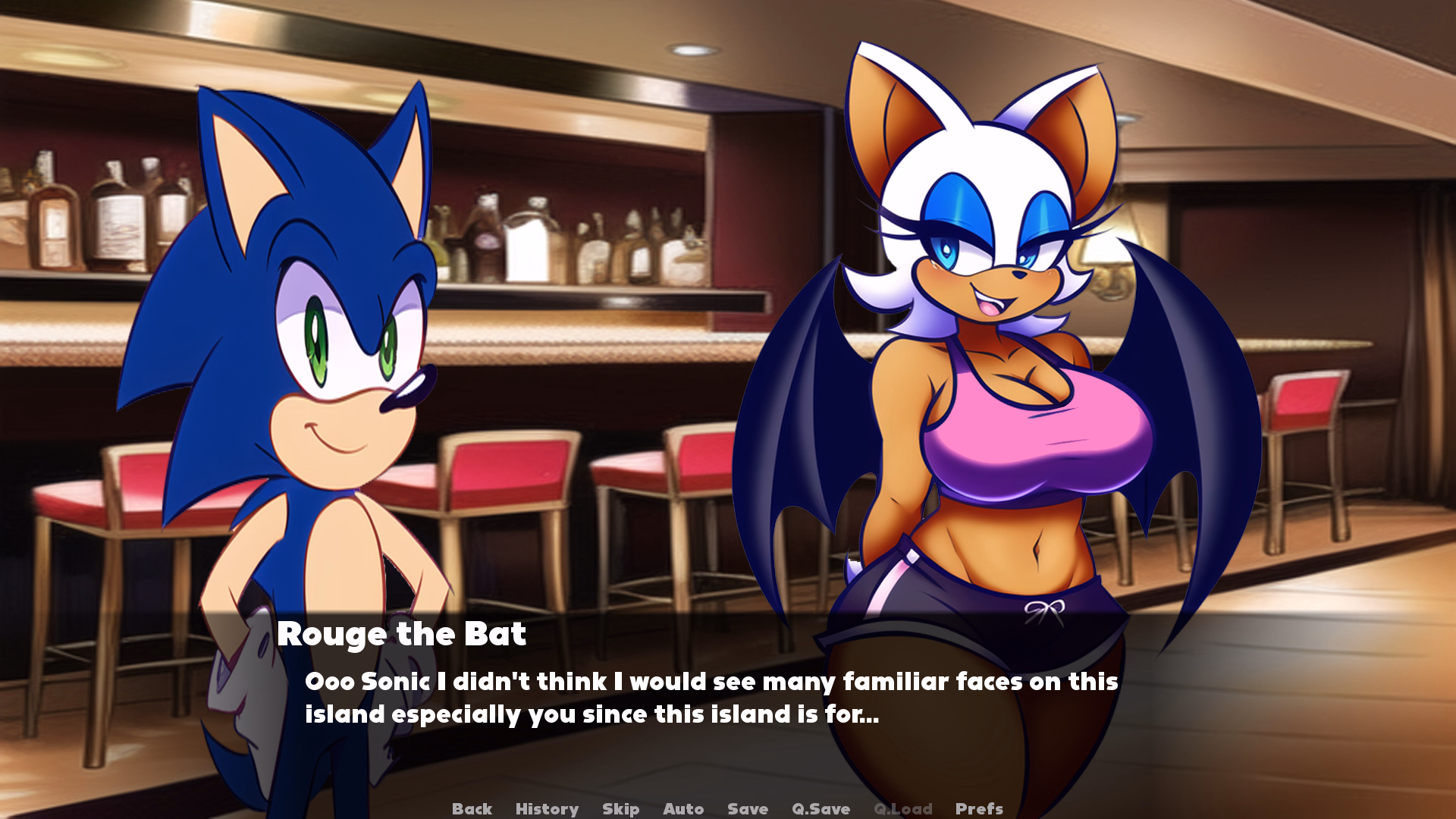 索尼克同人:露骨情欲冒险(Sonic Adventure XXX)v0.09 精翻汉化 游戏截图 3