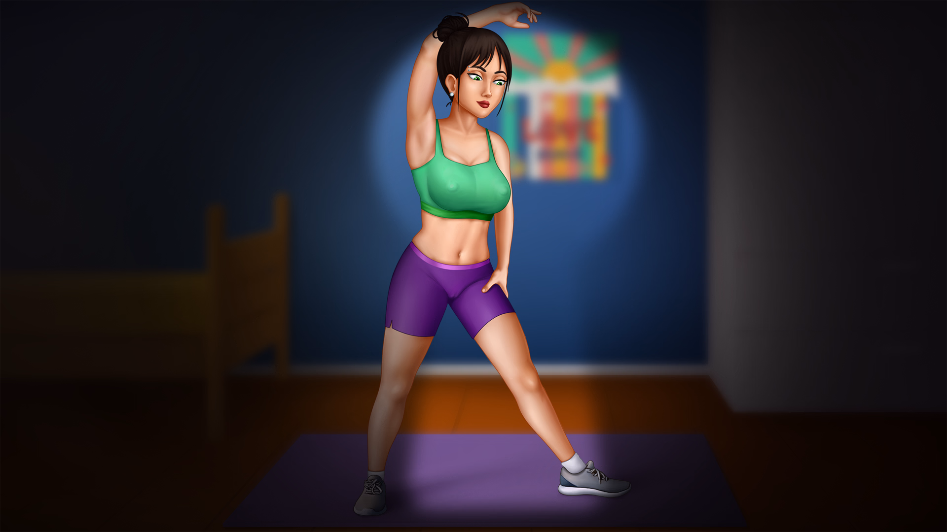 希尔夏令营：与妹妹的野外初体验（Camp Hill Range）v0.1.1 精翻汉化 游戏截图 4