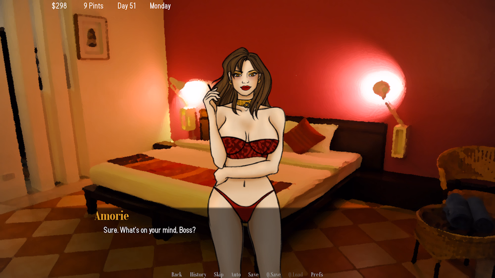暗夜獠牙:吸血鬼的血欲都市(Fang Noir)v0.1 精翻汉化 游戏截图 2